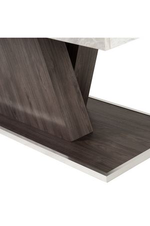 Pecan Elm Extendable Dining Table | OROA Modern Cairo | Oroa.com