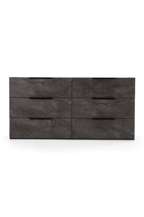 Volcano Oxide 6-Drawer Dresser | OROA Modern Ferrara | Oroa.com