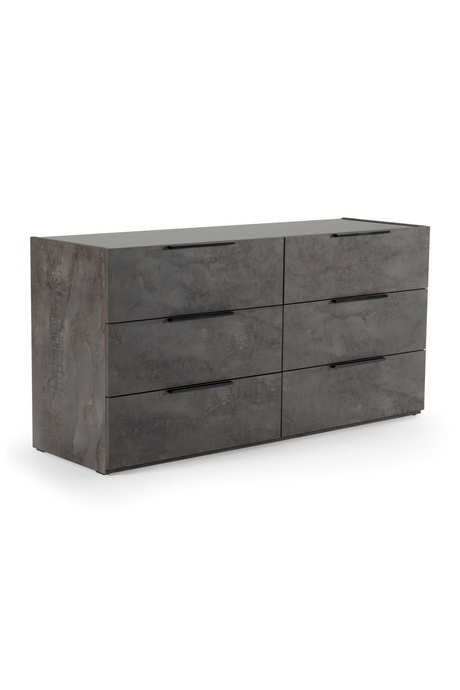 Volcano Oxide 6-Drawer Dresser | OROA Modern Ferrara | Oroa.com