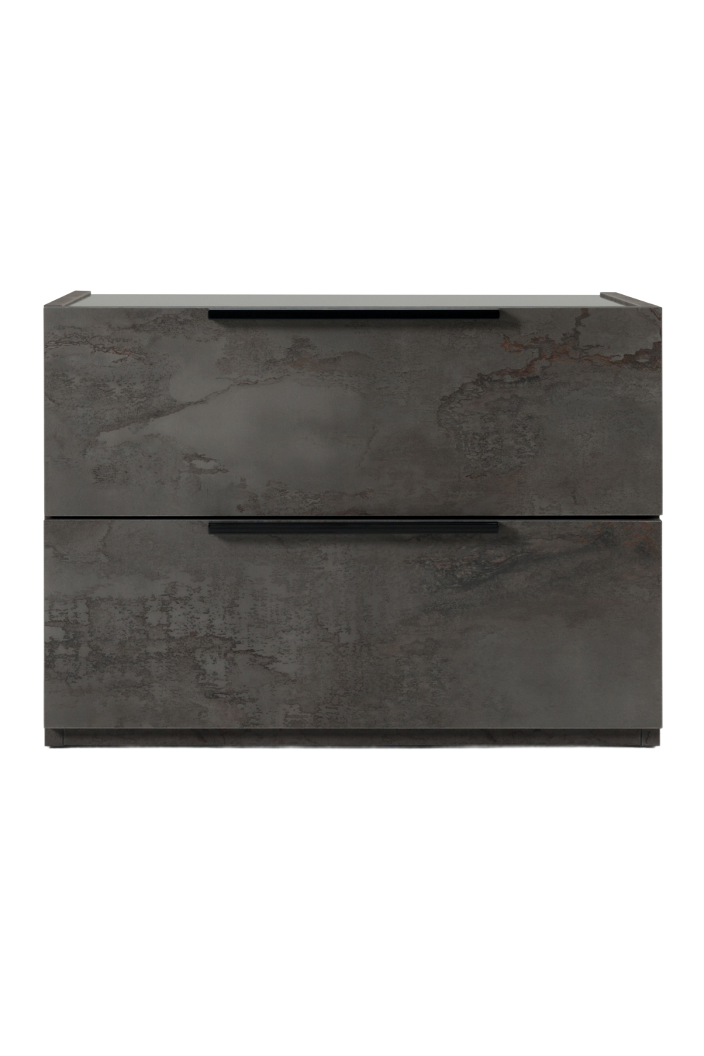 Volcano Oxide 2-Drawer Nightstand | OROA Modern Ferrara | Oroa.com