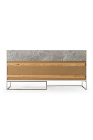 Gray Marble 6-Drawer Dresser | OROA Modern Marbella | Oroa.com