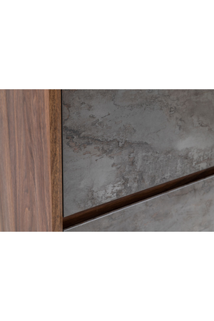 Gray Stucco 5-Drawer Chest | OROA Modern Rado | Oroa.com