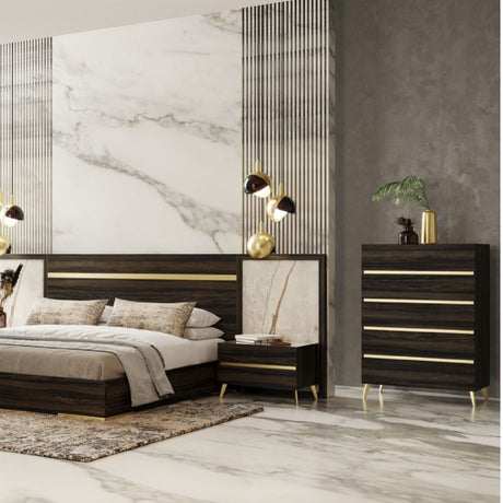   Dark Eucalyptus 5-Drawer Chest | Oroa.com