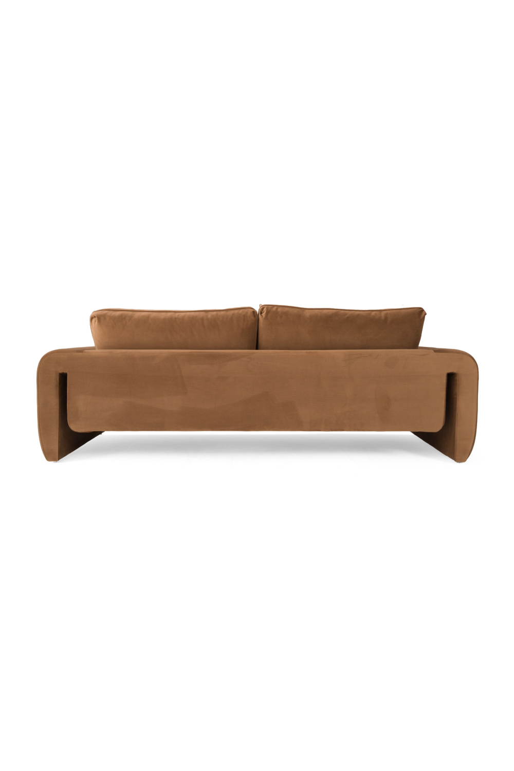 Brown Velvet Sofa | OROA Modern Bentley | Oroa.com