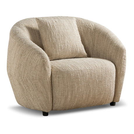 Modern Beige Fabric Accent Chair | OROA Modern Belinda | Oroa.com