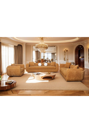 Orange Fabric Sofa | OROA Modern Tiene | Oroa.com