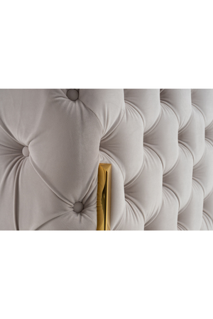 Button-Tufted Velvet Lounge Chair | OROA Modern Clarice | Oroa.com