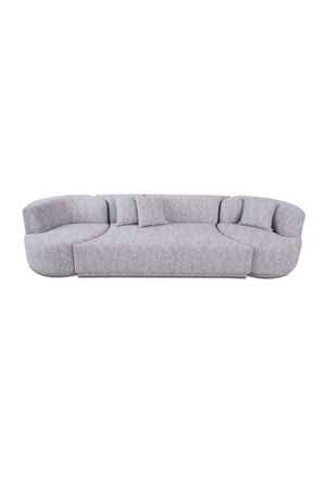 Gray 4-Seater Sofa with Swirling Chairs | OROA Modern Beau | Oroa.com