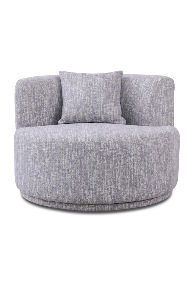 Gray 4-Seater Sofa with Swirling Chairs | OROA Modern Beau | Oroa.com