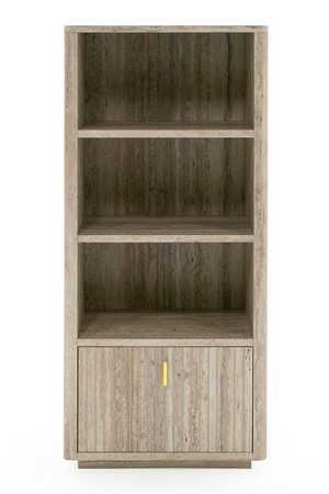 Travertine Vertical Bookcase | OROA Modern Roma | Oroa.com