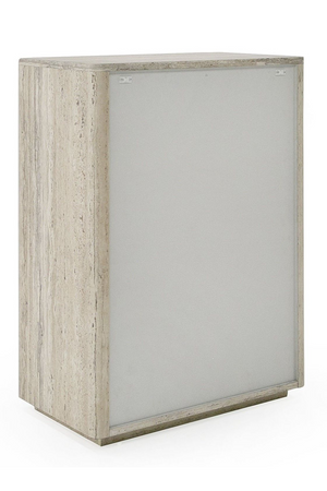 Travertine 4-Drawer Desk | OROA Modern Roma | Oroa.com