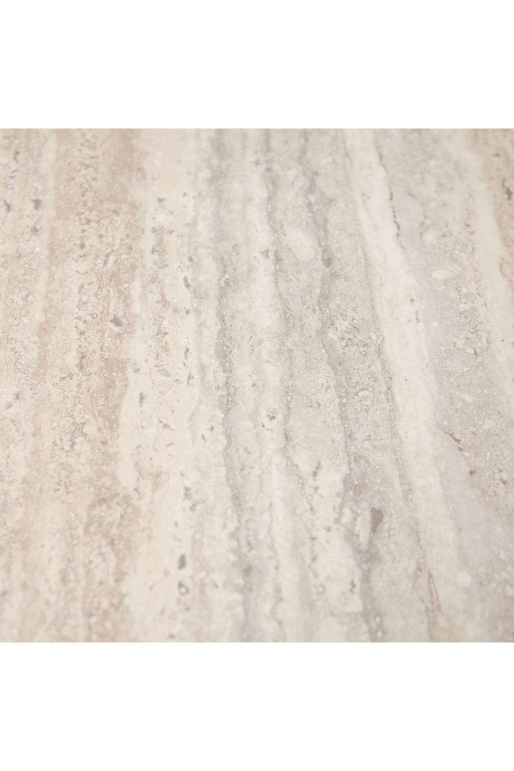 Travertine End Table | OROA Modern Roma