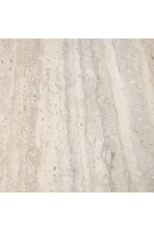 Travertine End Table | OROA Modern Roma