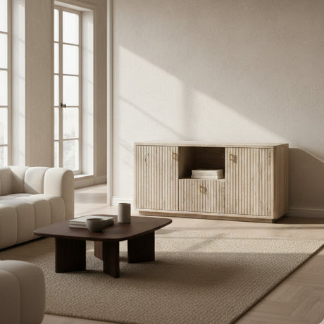   Travertine Style Horizontal File Cabinet | Oroa.com