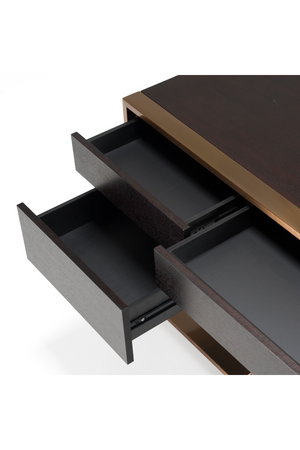 Wenge Veneer Desk | OROA Modern Fauna | Oroa.com
