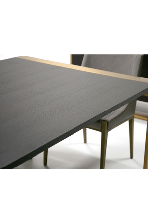Wenge Veneer Dining Table | OROA Modern Fauna | Oroa.com
