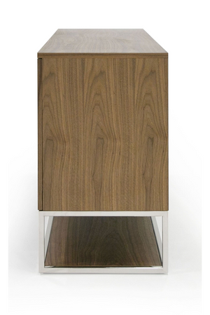 Walnut 4-Door Sideboard | OROA Modern Heloise | Oroa.com