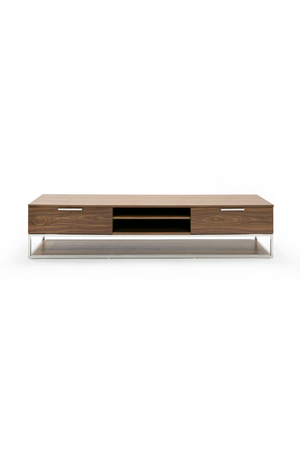 Walnut Veneer TV Stand | OROA Modern Heloise | Oroa.com