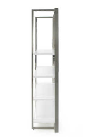 White High-Gloss Bookshelf | OROA Modern Fauna | Oroa.com