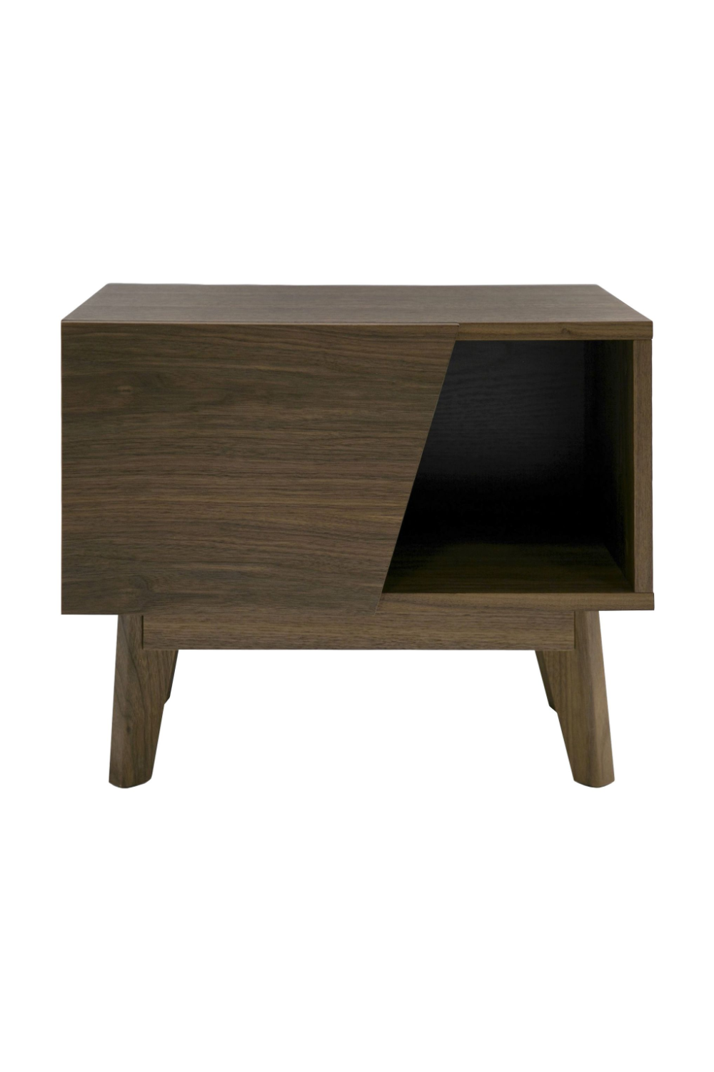 Solid Wood 1-Drawer Nightstand | OROA Modern Abelard | Oroa.com