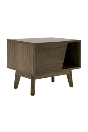 Solid Wood 1-Drawer Nightstand | OROA Modern Abelard | Oroa.com