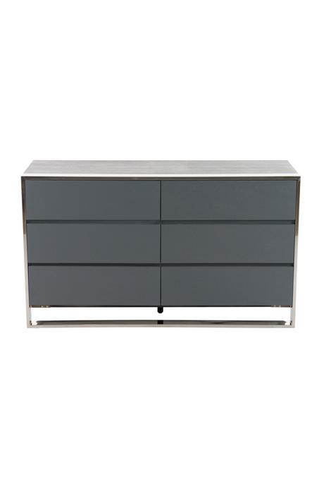 Gray Elm 6-Drawer Dresser | OROA Modern Jolene | Oroa.com