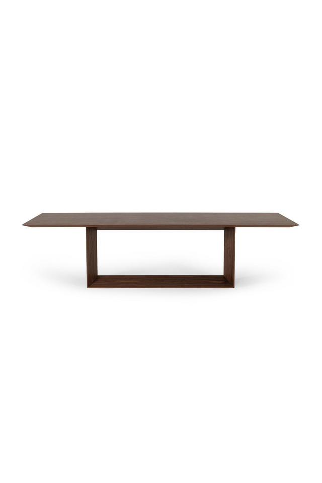 Walnut Veneer Dining Table | OROA Modern Channa | Oroa.com