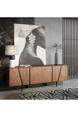   4-Door Wooden Sideboard | Oroa.com