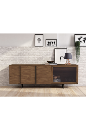 Walnut Veneer Sideboard | OROA Modern Glencoe | Oroa.com
