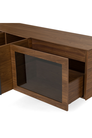 Walnut Veneer Sideboard | OROA Modern Glencoe | Oroa.com