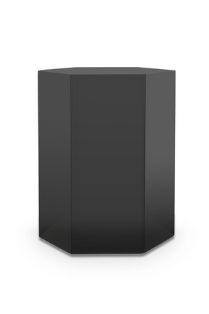 Hexagonal Gray End Table L | OROA Modern Newmont | Oroa.com