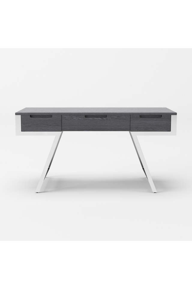 Gray Elm Office Desk | OROA Modern Dessart | Oroa.com
