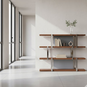   Wooden 4-Shelf Bookcase | Oroa.com