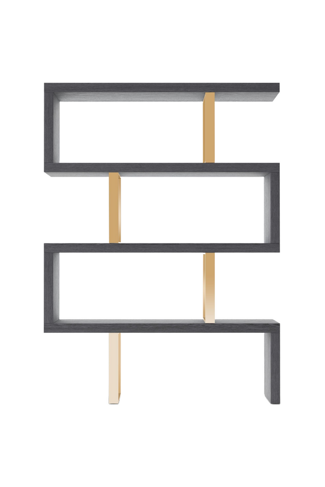 Gray Elm Bookcase | OROA Modern Maze | Oroa.com