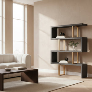   Gray Elm Bookcase | Oroa.com