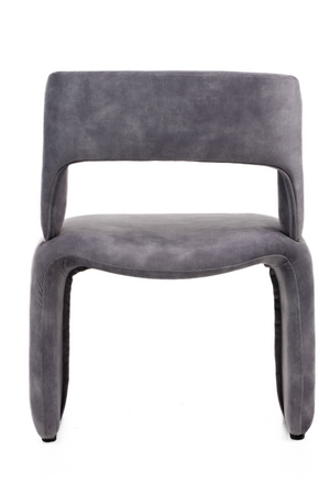 Gray Cut-Out Accent Chair | OROA Modern Linus | Oroa.com