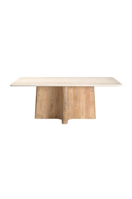   Cream Marble Dining Table | Oroa.com