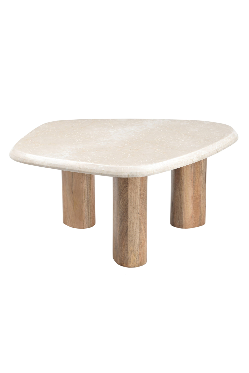   Freeform Cream Marble Nesting Tables (3) | Oroa.com