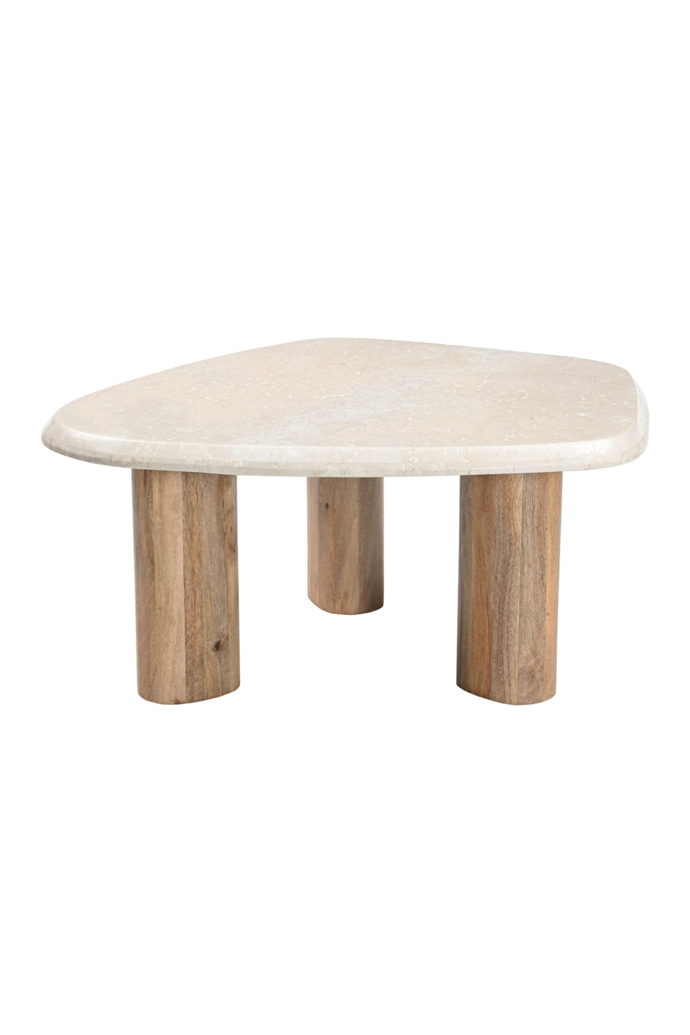   Freeform Cream Marble Nesting Tables (3) | Oroa.com
