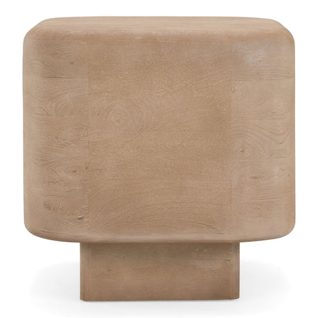   Modern European furniture - Solid Mango Wood End Table - www.oroa.com | Oroa.com