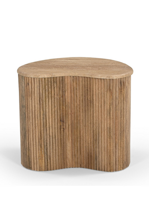 Freeform Travertine Coffee Table Set (3) | OROA Modern Matador | Oroa.com