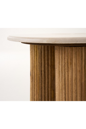 Marble Round End Table | OROA Modern Hayden | Oroa.com