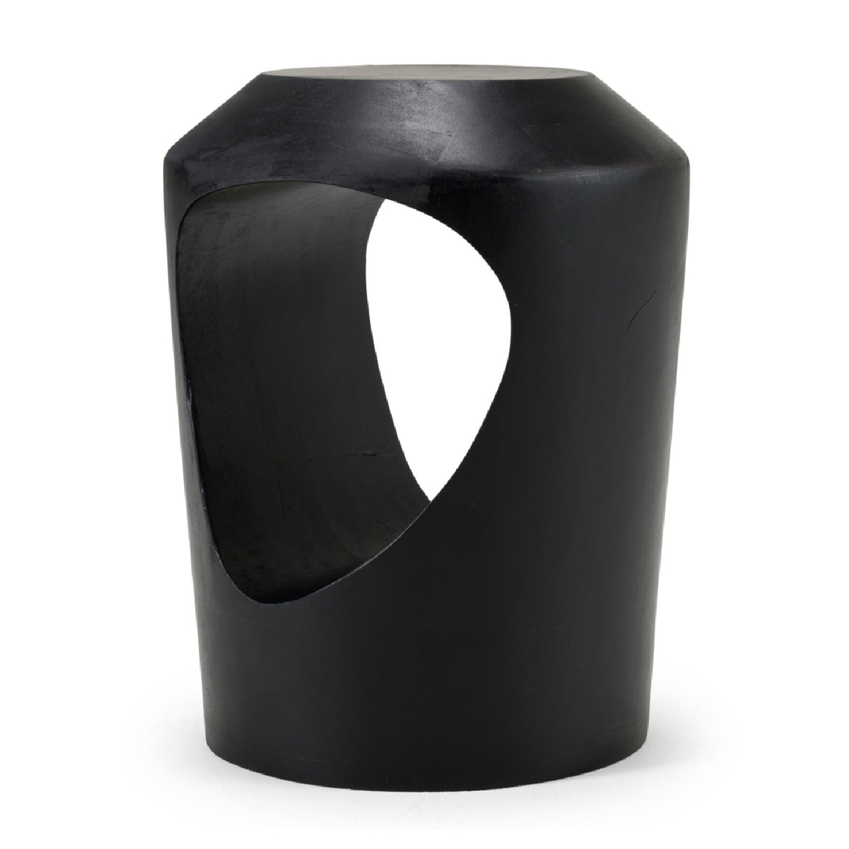 Black Wooden End Table | OROA Modern Tracy