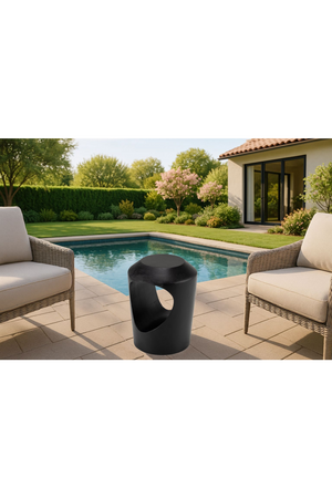 Black Wooden End Table | OROA Modern Tracy  | Oroa.com