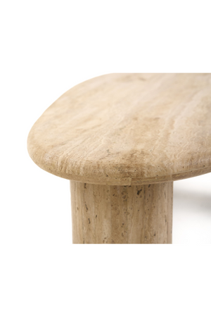 Freeform Travertine Coffee Table | OROA Modern Gracemont | Oroa.com