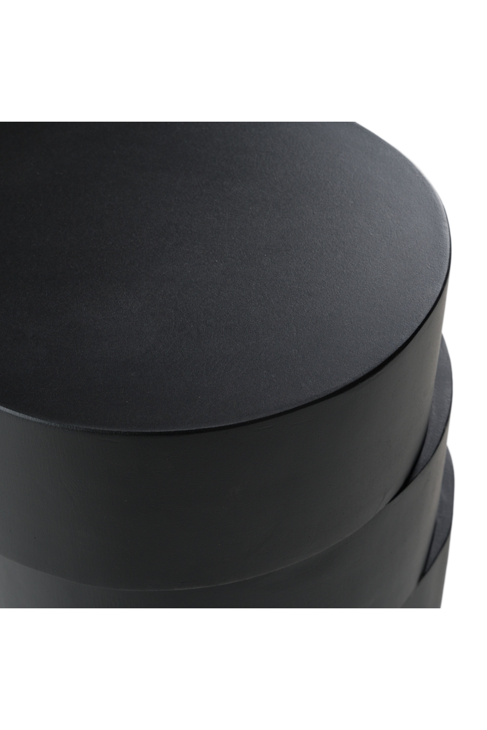 Black Wooden Stacked End Table | OROA Modern Grove  | Oroa.com