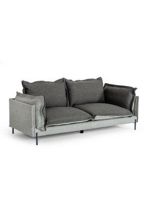 Two-Toned Gray Flange Sofa | OROA Modern Mars | Oroa.com