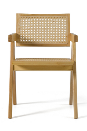 Light Rattan Dining Armchair | OROA Modern Aurora | Oroa.com