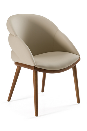 Beige Vegan Leather Dining Chair | OROA Modern Michael | Oroa.com