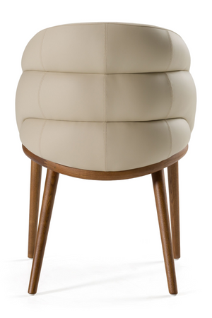 Beige Vegan Leather Dining Chair | OROA Modern Michael | Oroa.com